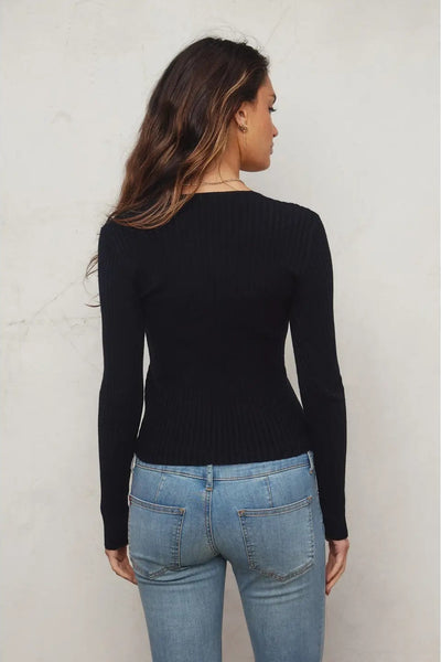 Long Sleeve Fitted Sweater