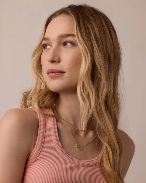 Wilshire Charm Adjustable Necklace Gold
