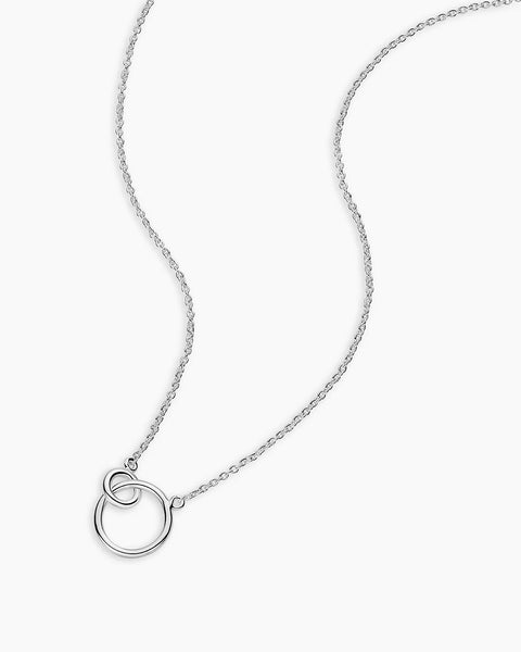 Wilshire Charm Necklace Silver