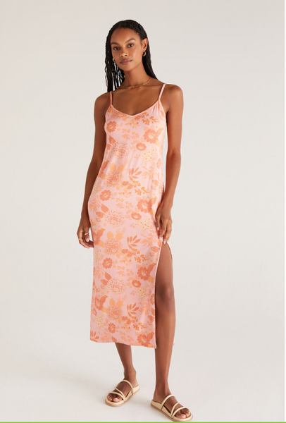 Cora Floral Midi Dress