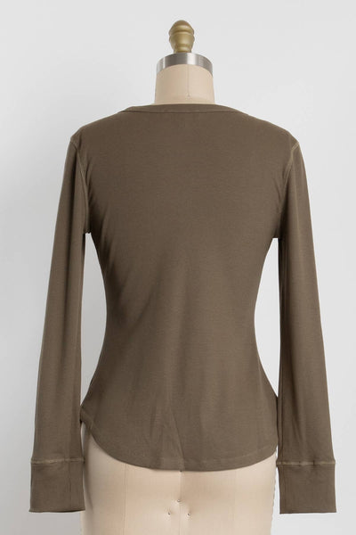 The Essential Ribbed Long Sleeve - Adored A Lovely Boutique