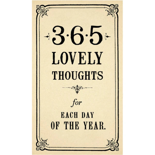 Notepad - 365 Lovely Thoughts