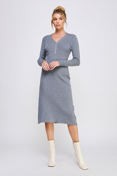 Fine Gauge Maxi Sweater Dress - Adored A Lovely Boutique