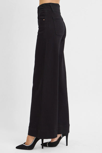 Margo Wide Leg Onyx Pants