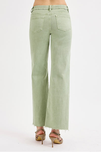 Fern Wide Leg Mid Rise
