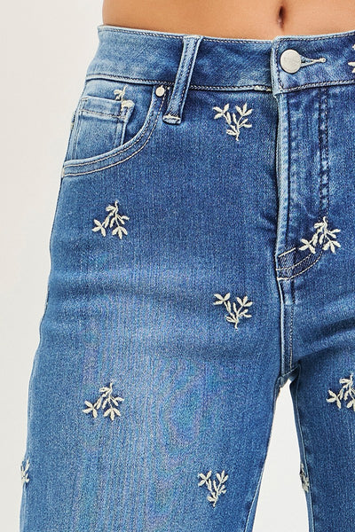 Meadow Blossom High-Rise Crop Wide-Leg