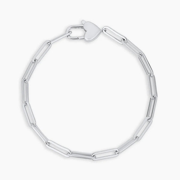 Heart Padlock Bracelet