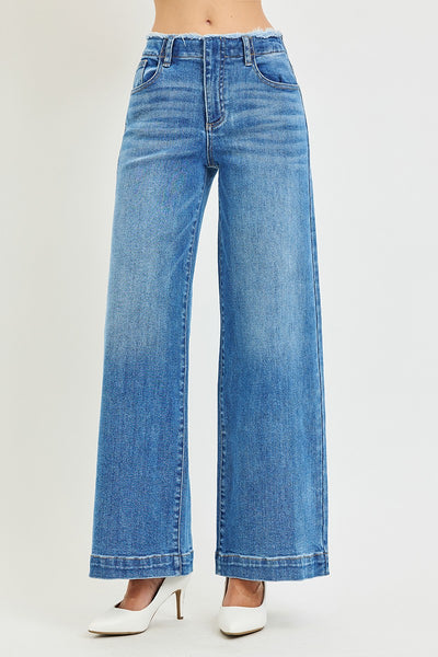 Slouchy Fit Wide Jeans