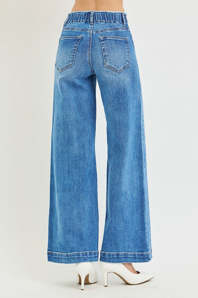 Slouchy Fit Wide Jeans
