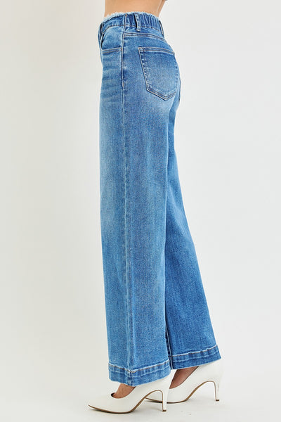 Slouchy Fit Wide Jeans