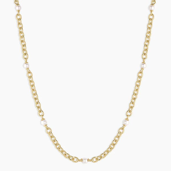 Finley Pearl Dot Necklace