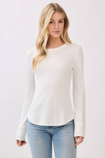The Essential Ribbed Long Sleeve - Adored A Lovely Boutique