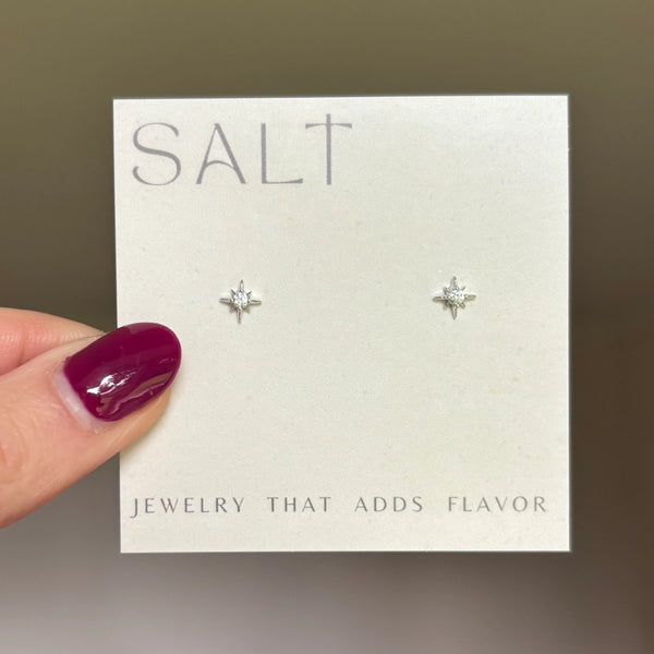 Silver Star Studs