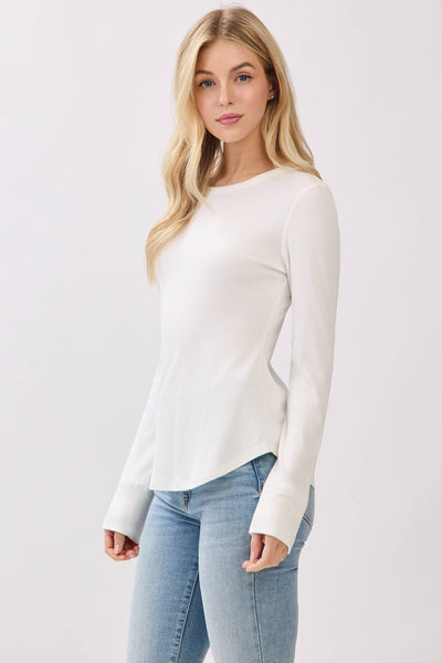 The Essential Ribbed Long Sleeve - Adored A Lovely Boutique