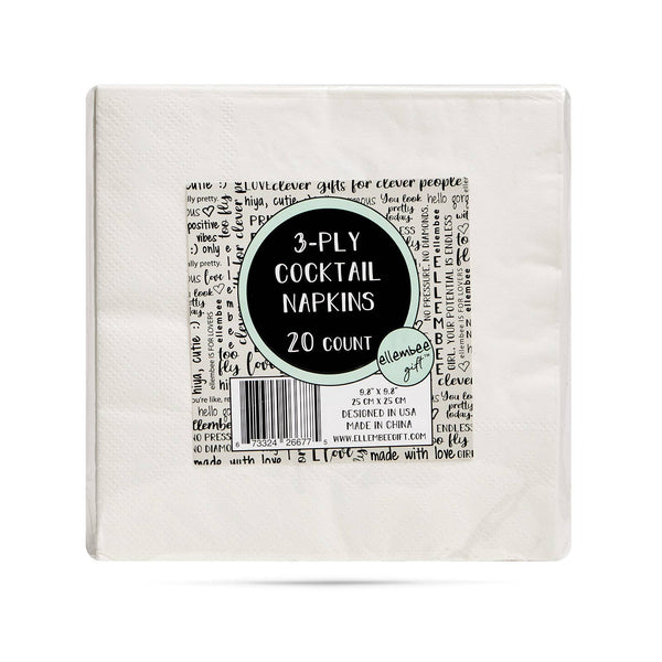 Some women like to be wined and dined Cocktail Napkins