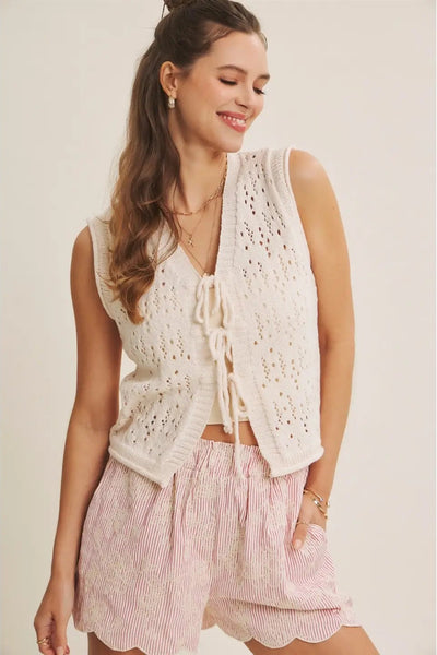 Coastal Luxe Sweater Vest