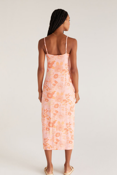 Cora Floral Midi Dress
