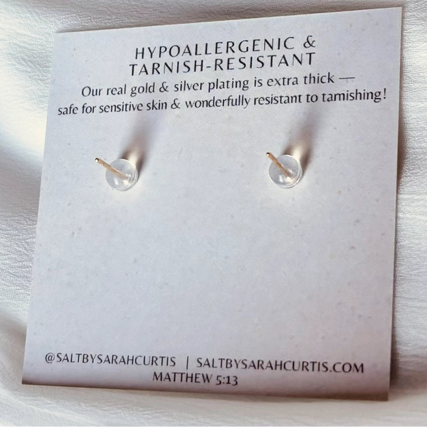 Silver Star Studs
