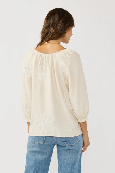 Floral Embroidered Blouse