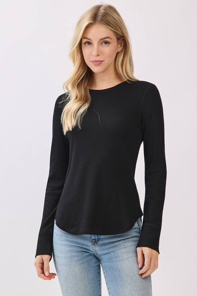 The Essential Ribbed Long Sleeve - Adored A Lovely Boutique