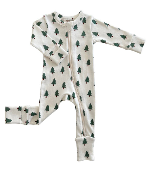 Organic 2-Way Zip Romper - Adored A Lovely Boutique