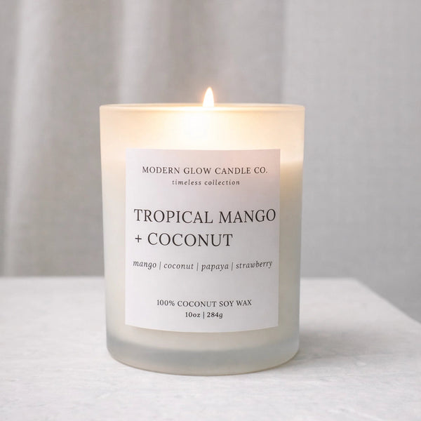 Tropical Mango + Coconut Candle