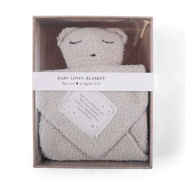 Bear Baby Lovey Blankets