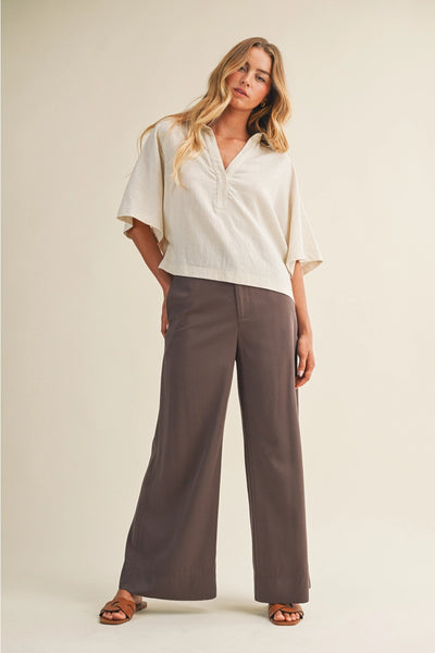 Reiss Robyn Wide Leg Trousers