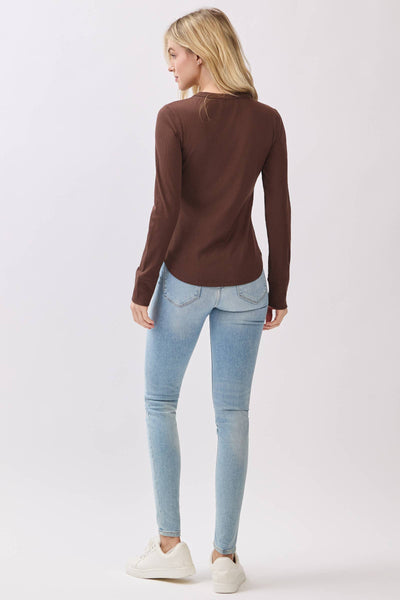 The Essential Ribbed Long Sleeve - Adored A Lovely Boutique