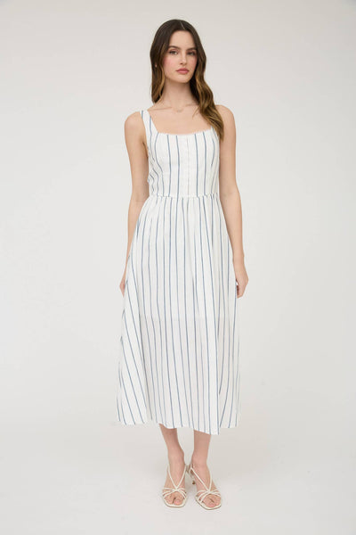 French Coast Midi Dress - Adored A Lovely Boutique