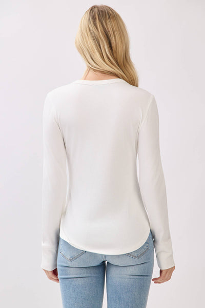 The Essential Ribbed Long Sleeve - Adored A Lovely Boutique