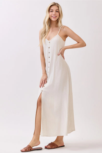 Flowy Button Dress