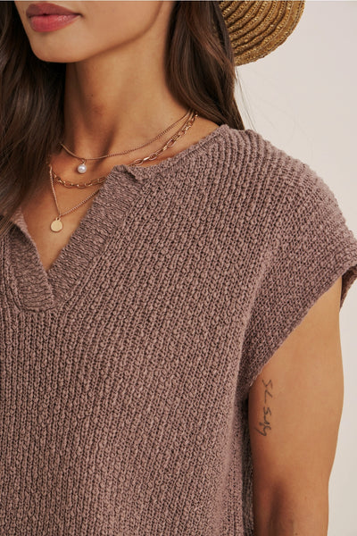 Weekend Slub Cotton Pullover
