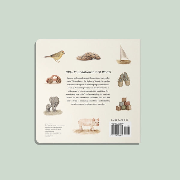 Our Big Book of First Words - Adored A Lovely Boutique