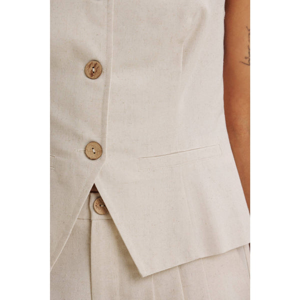 Siena Linen Vest