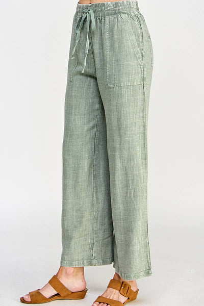 Serene Breeze Linen Wide-Leg Pants