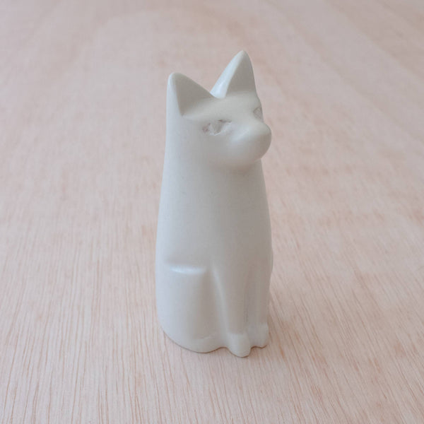 Soapstone Sitting Cat