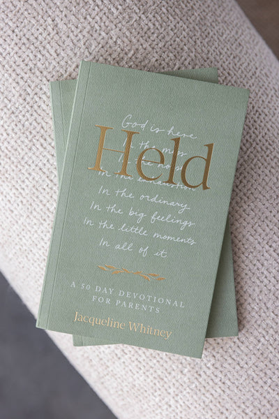 Held: A 50-Day Devotional for Parents