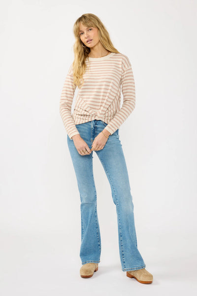 Front Knot Pullover Top