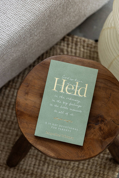 Held: A 50-Day Devotional for Parents