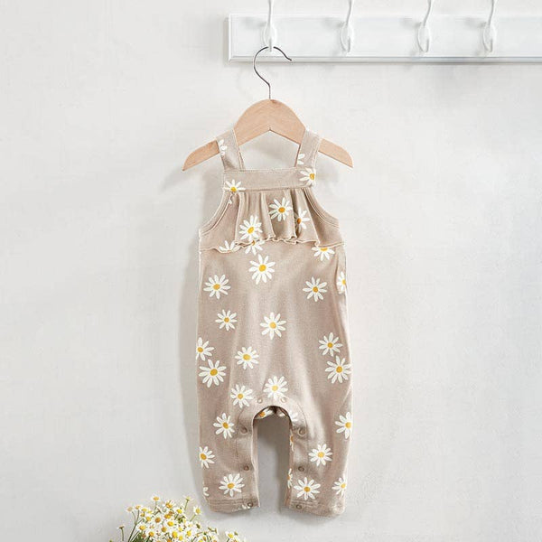 Daisy Overall Baby Romper