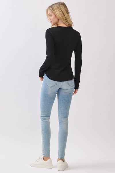 The Essential Ribbed Long Sleeve - Adored A Lovely Boutique