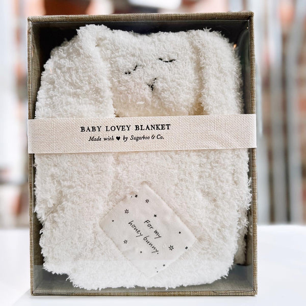 Bunny Baby Lovey Blankets