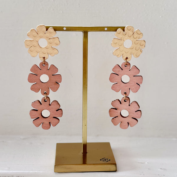 Floral Trio Earrings