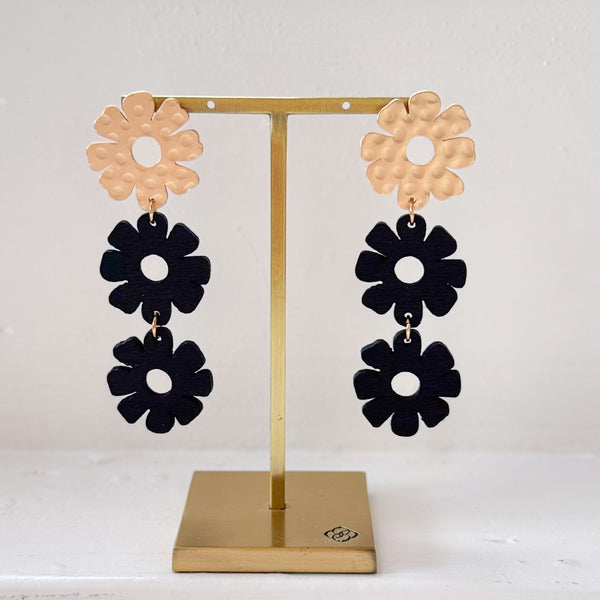 Floral Trio Earrings