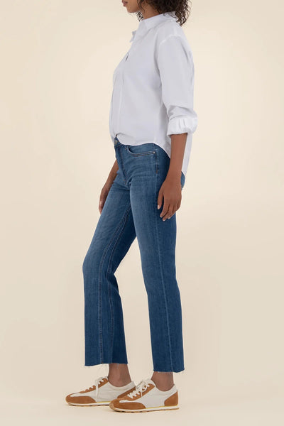 Kelsey High Rise Fab Ab Ankle Flare