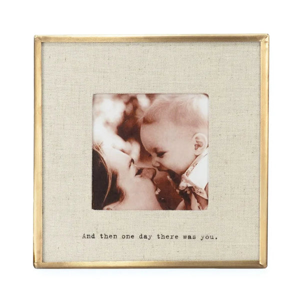 Brass Glass Photo Frame