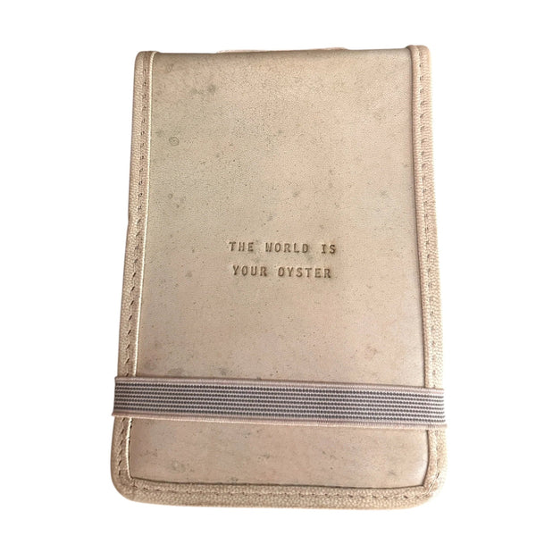 Mini Leather Journal - Honey