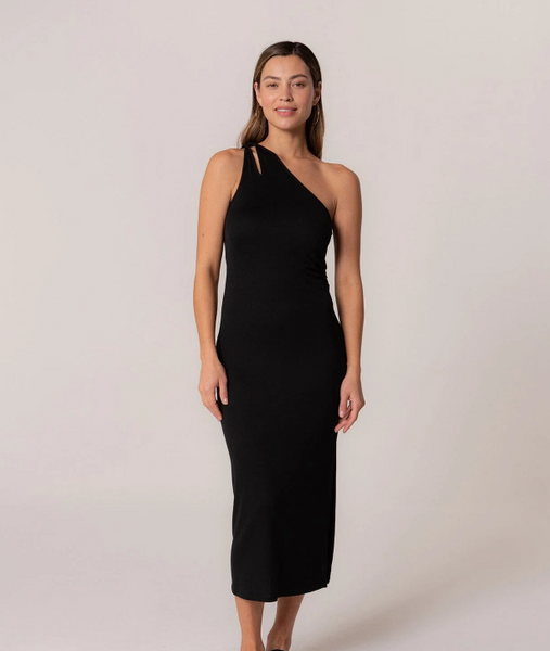 Myra One Shoulder Midi Dress