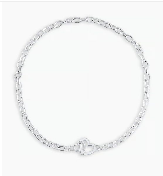 Parker Heart Mini Bracelet - Silver